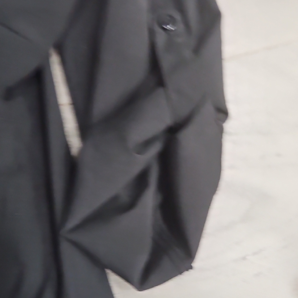 NY Collection Black Button Down Shirt - Picture 5 of 7